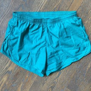 Teal Nike Running Shorts
